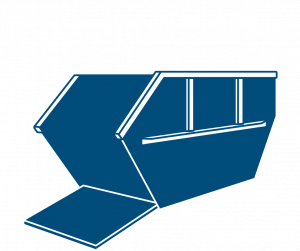 container 7m3 mit frontklappe